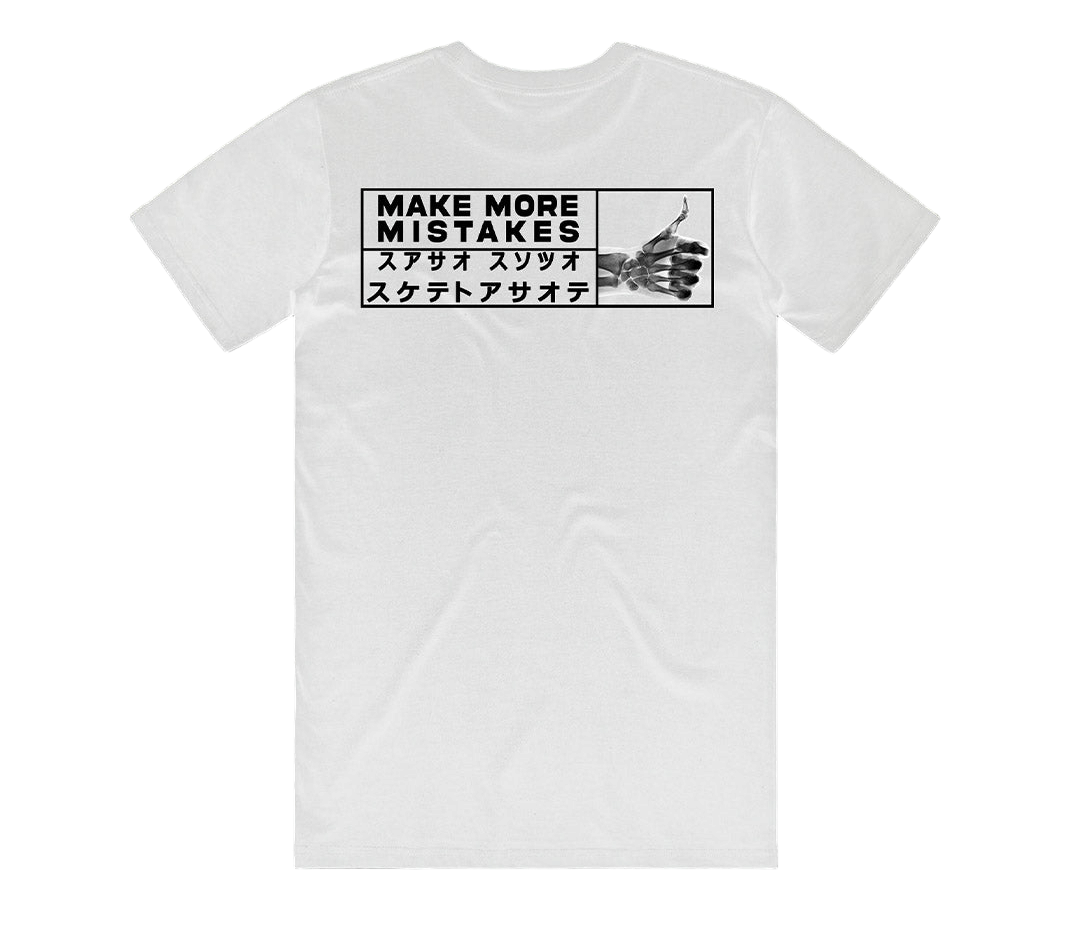 Make More Mistakes // White