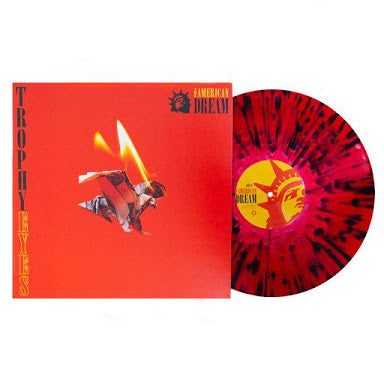 Trophy Eyes – The American Dream - White Inside Red w/ Black Splatter