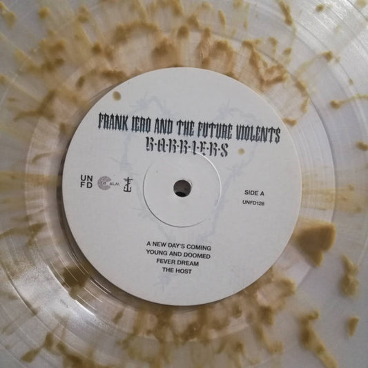 Frank Iero And The Future Violents – Barriers - Clear with Gold Splatter