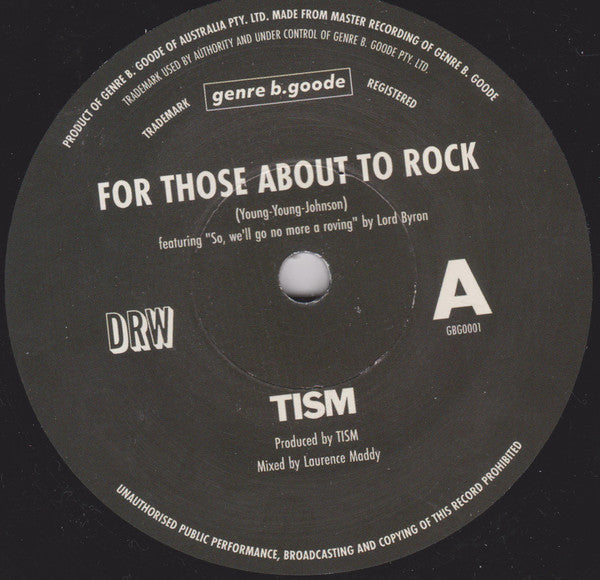 TISM – For Those About To Rock