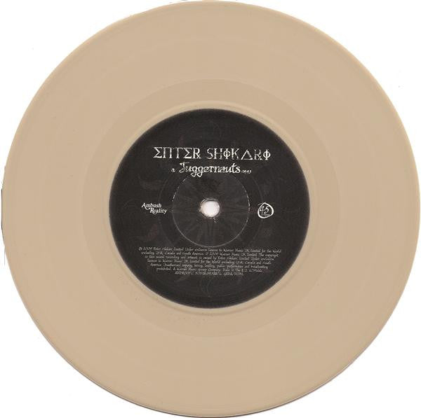 Enter Shikari – Juggernauts - 7", Limited Edition, Single, Beige Vinyl