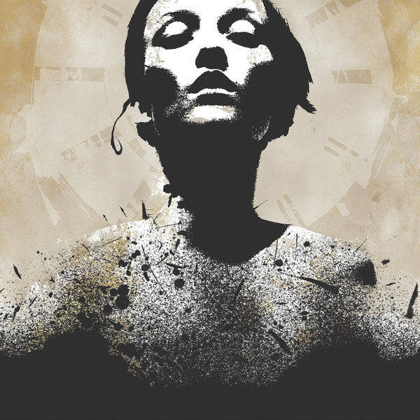 Converge - Jane Doe - 2010  Gold Clear / White Swirl