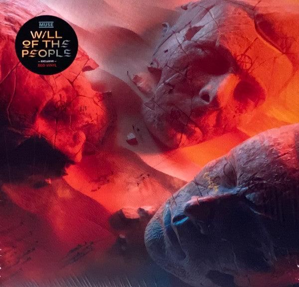 Muse - Will Of The People - Red Vinyl