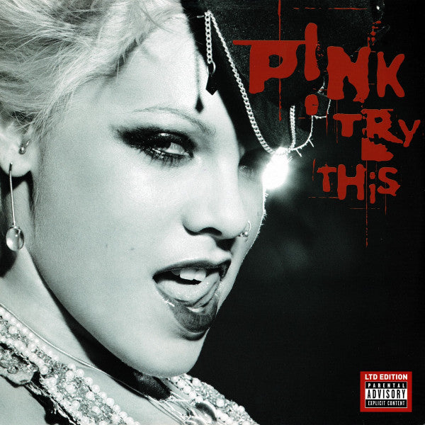 Pink! - Try This - EU 2LP Black