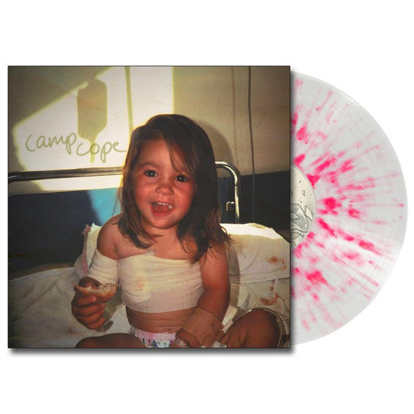 Camp Cope - Camp Cope - 3rd press, clear with pink splatter