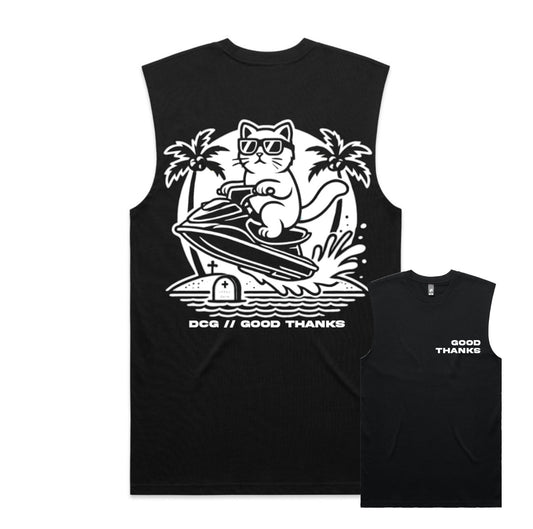 Dead Cat Gang // Good Thanks Big Rigatoni Muscle T // Pre Order!