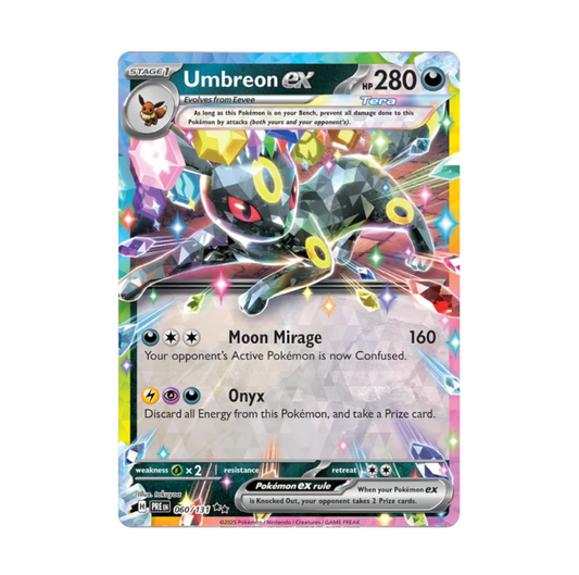 Prismatic Evolutions - 060/131 - Umbreon EX Double Rare