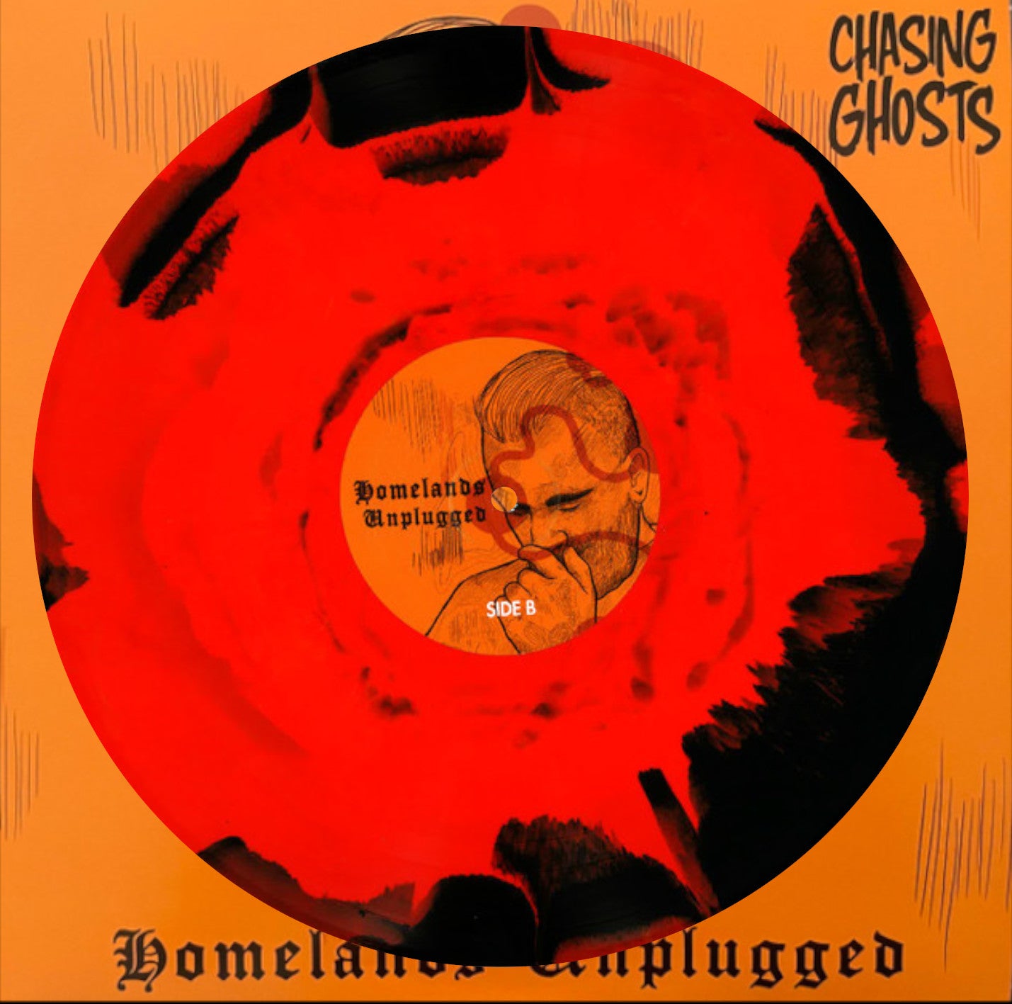 Chasing Ghosts - Homelands Unplugged - Orange and Black Smash