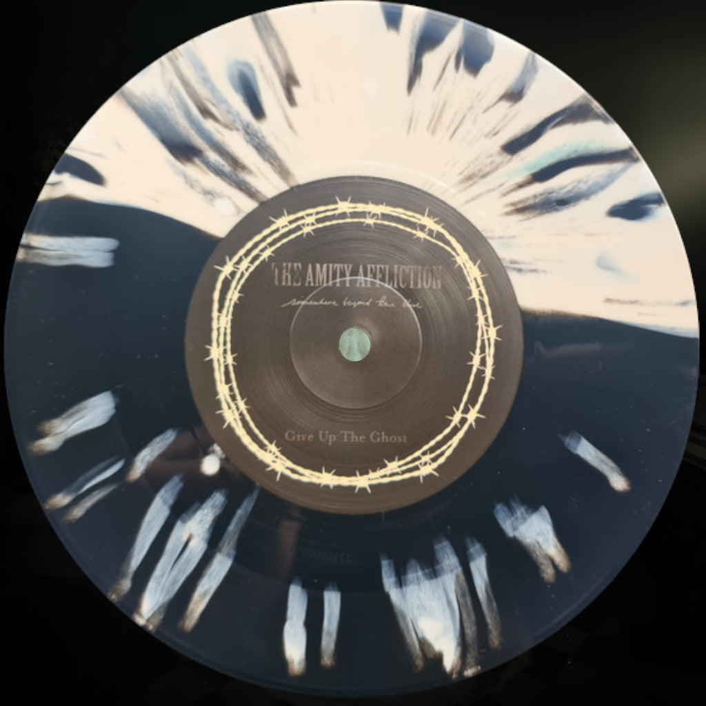 The Amity Affliction – Somewhere Beyond The Blue - Black & Bone Split w/ Black & White Splatter