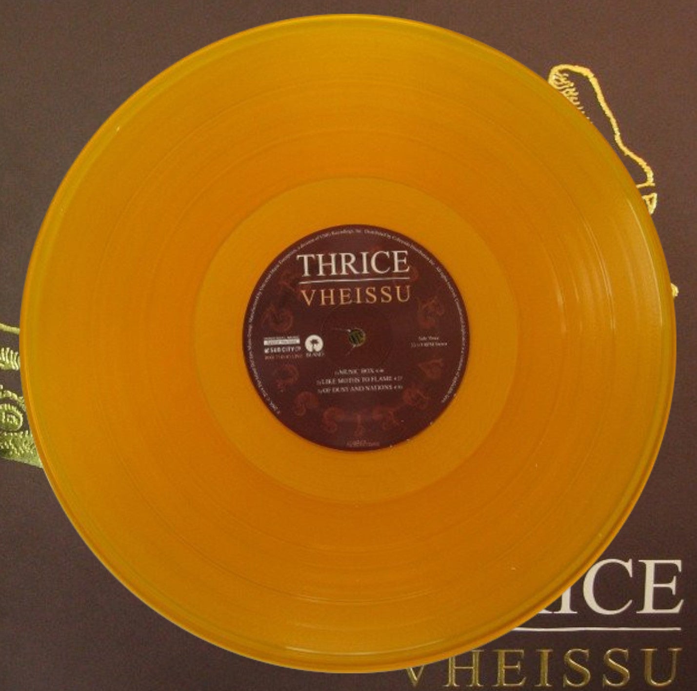 Thrice – Vheissu - Gold Press /300