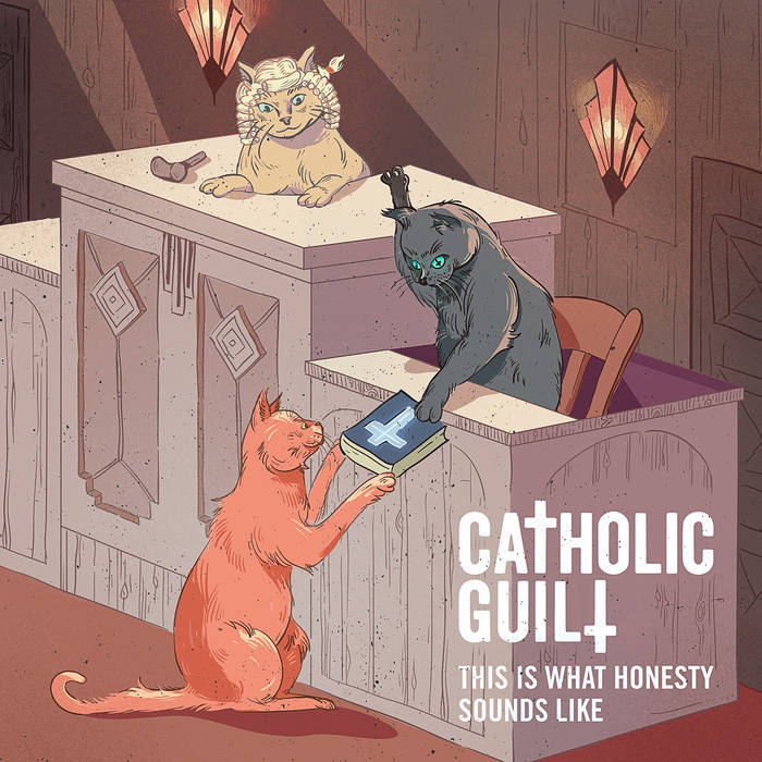 Catholic Guilt - This Is What Honesty Looks Like - Orange