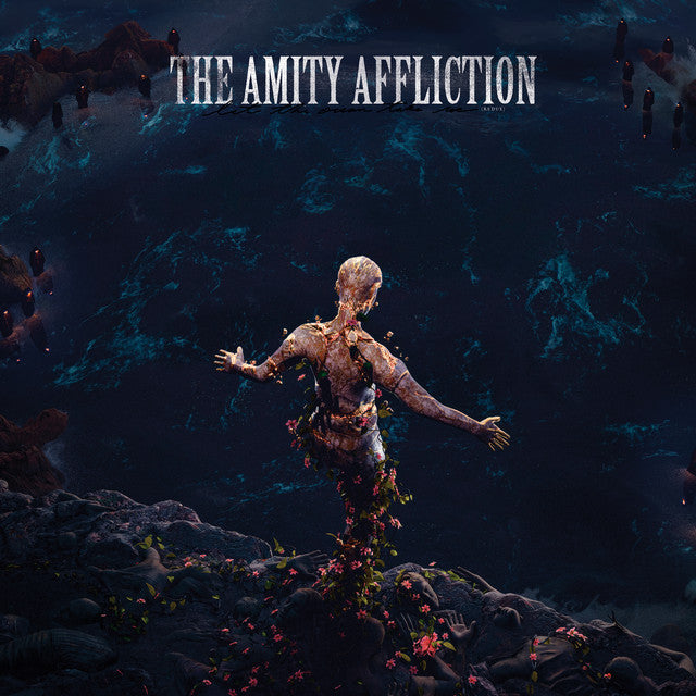 The Amity Affliction – Let The Ocean Take Me (Redux) - Sea Blue w/ White Splatter