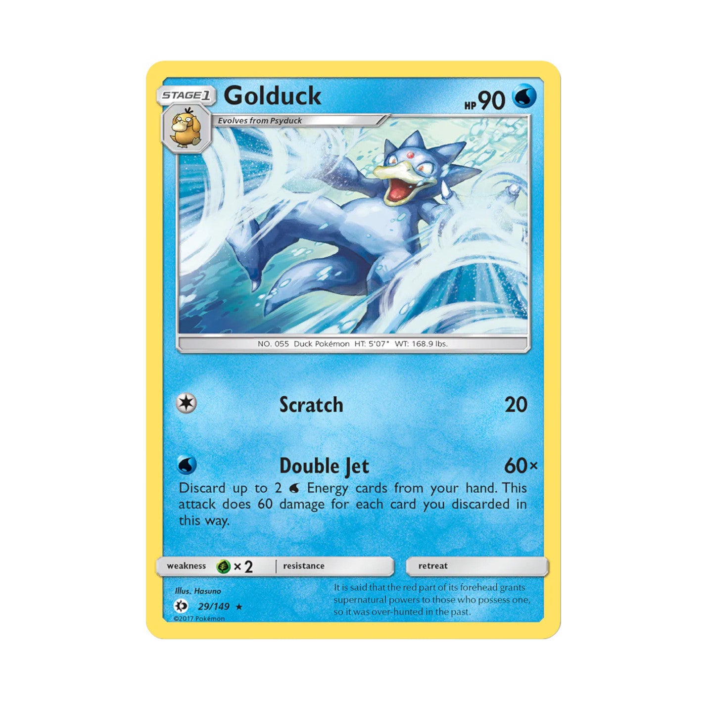 Sun and Moon 029/149 Golduck