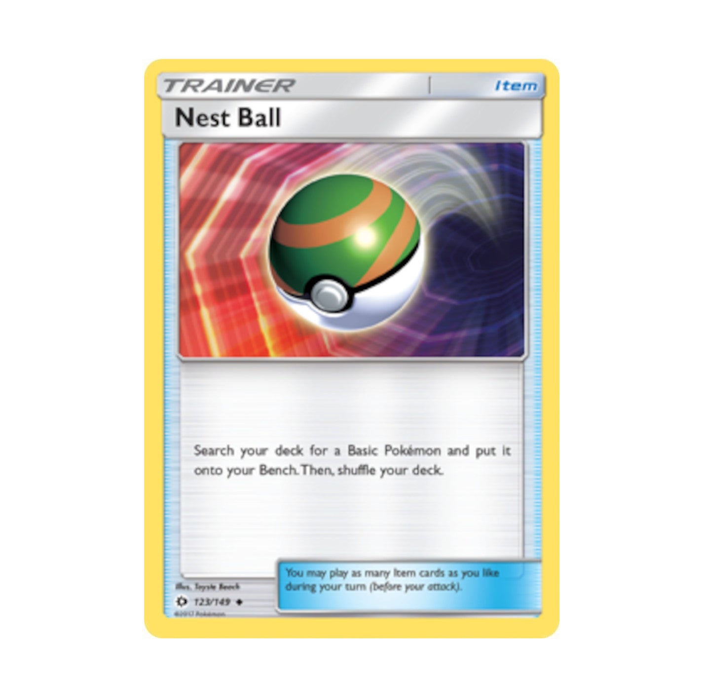 Sun and Moon 123/149 Nest Ball Common