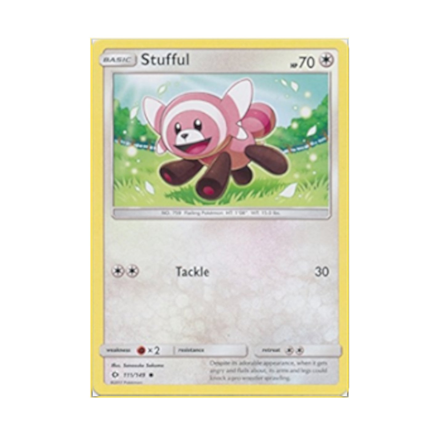 Sun and Moon 111/149 Stufful Common