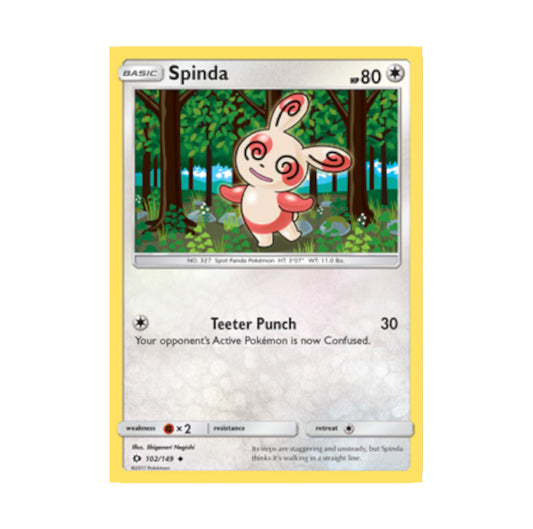 Sun and Moon 1002/149 Spinda Common