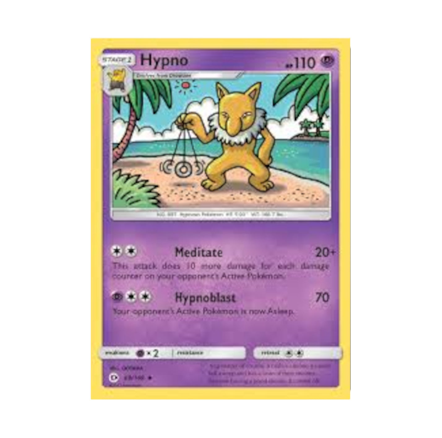 Sun and Moon 060/149 Hypno Common