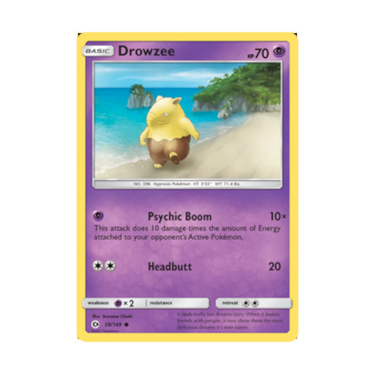 Sun and Moon 059/149 Drowzee Common