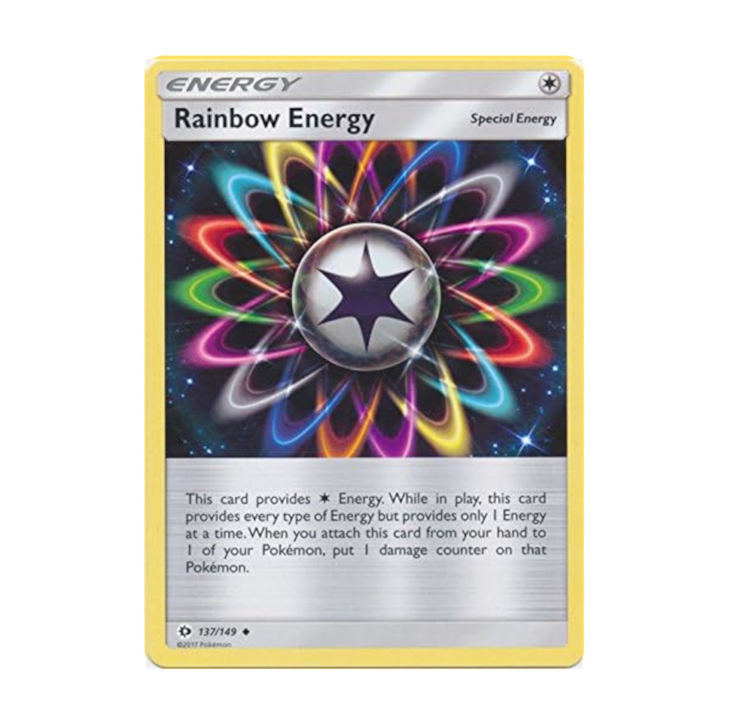 Sun and Moon 137/149 Rainbow Energy Common