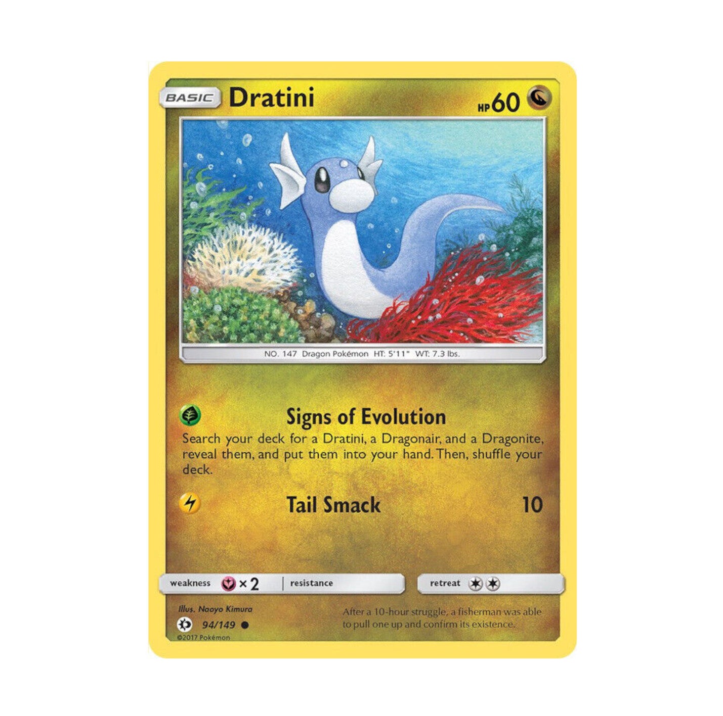 Sun and Moon 094/149 Dratini Common