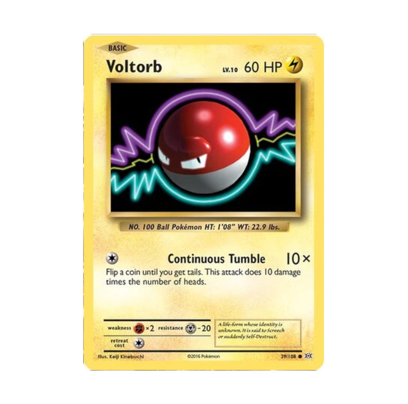 XY Evolutions 039/108 Voltorb Common