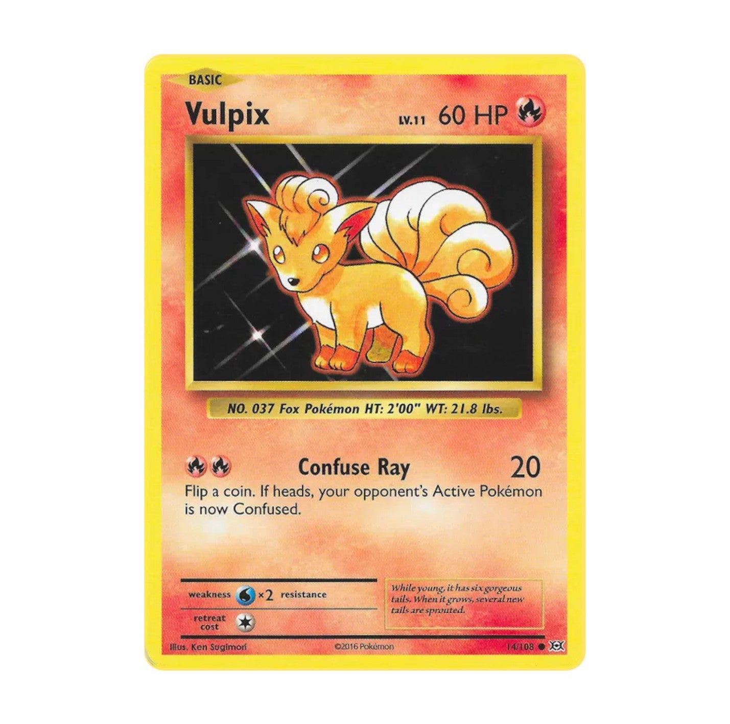 XY Evolutions 014/108 Vulpix Common