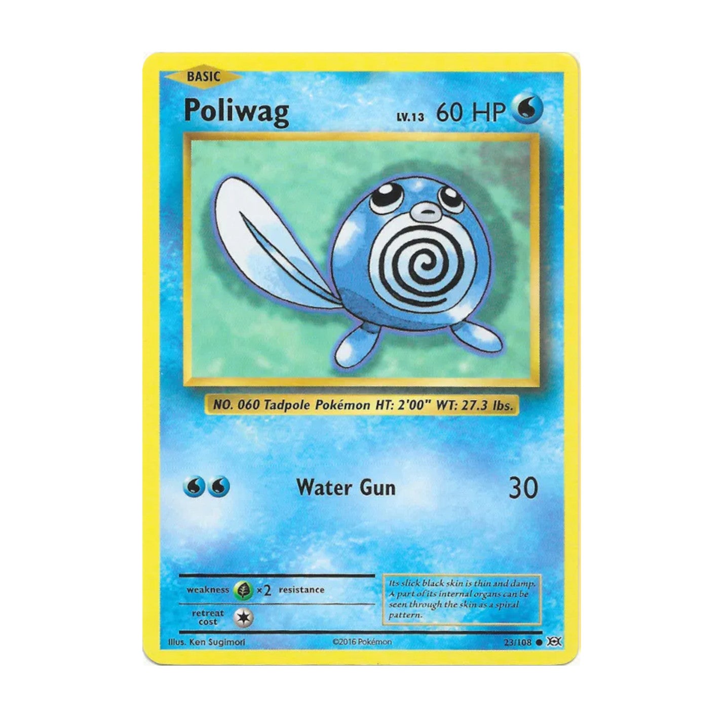 XY Evolutions 023/108 Polywag Common