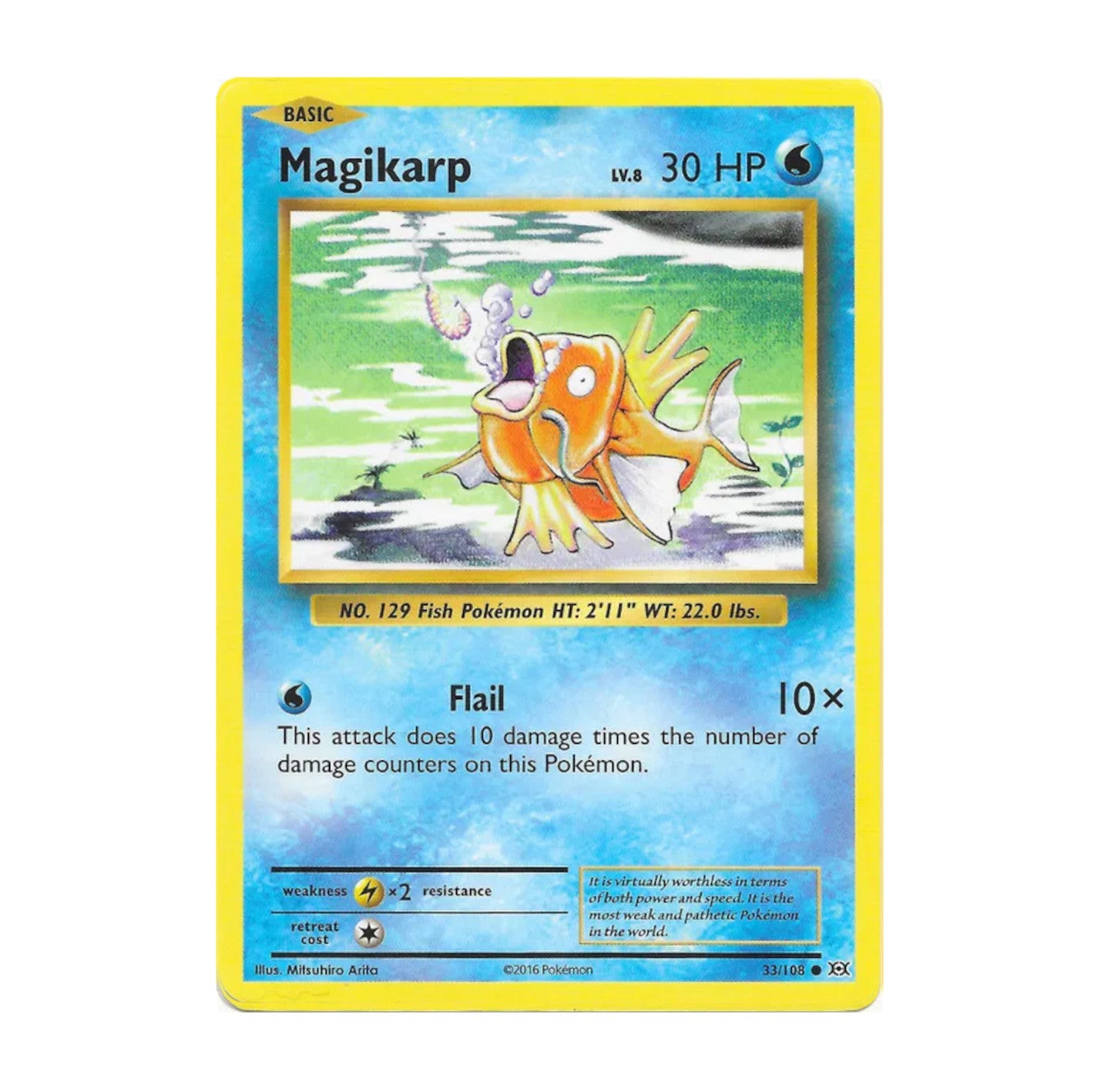 XY Evolutions 033/108 Magikarp Common