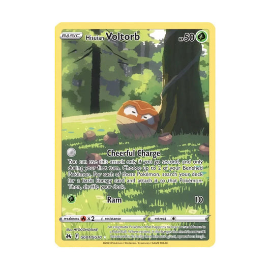 Crown Zenith GG01/GG70 Hisuian Voltorb - Galarian Gallery - M/NM