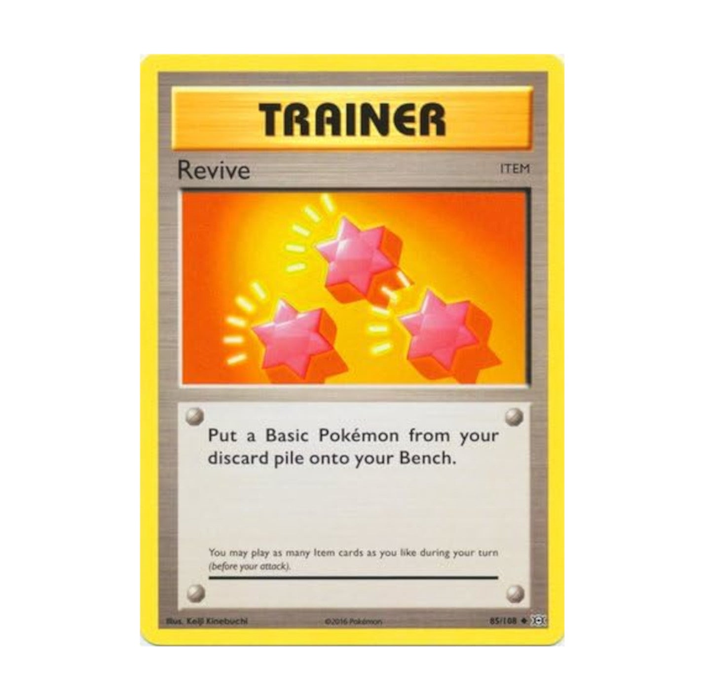 XY Evolutions 085/108 Trainer Revive Common