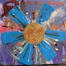 Death - Spiritual Healing - Pin Wheel Splatter