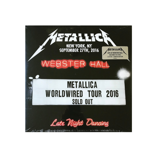Metallica ‎– Live at Webster Hall, New York, NY - September 27th, 2016